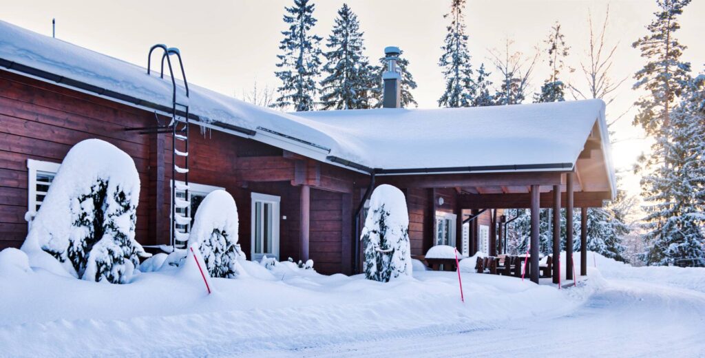 Lohiranta majoitus rakennus